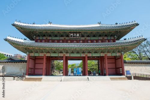 한국의 세계 문화 유산 동양 건축물 백그라운드 사진