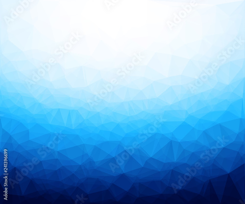 Blue abstract background vector