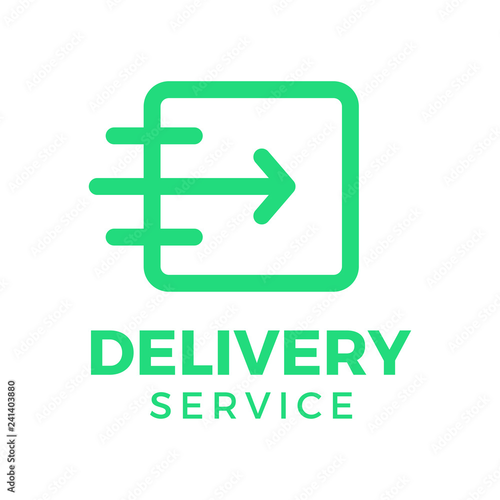 Delivery service logo Delivery service logo