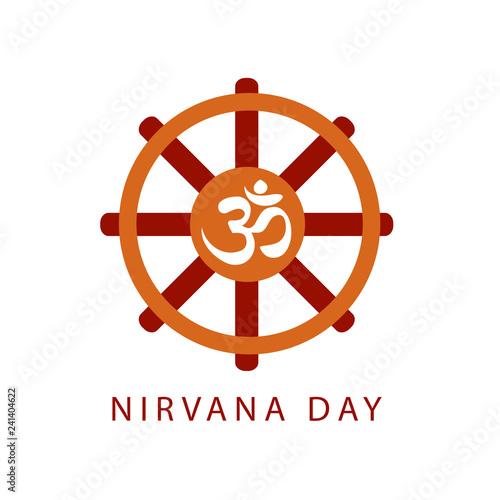 Buddhist celebration of Nirvana Day- A day which means Enlightenment after death, Enlightenment without remainder, Enlightenment without residue