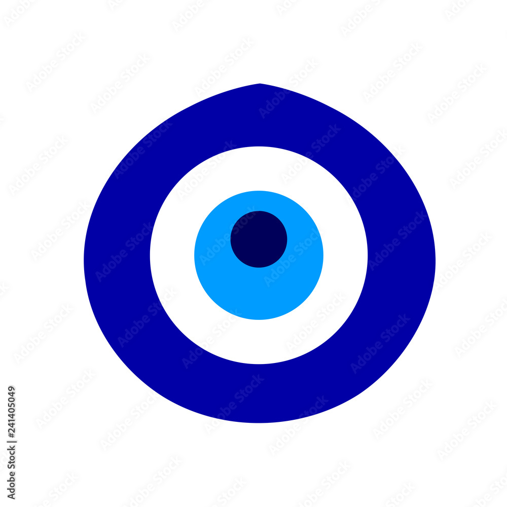 Turkish amulet called Nazar which means sight, surveillance, attention used as a sign of protection in Middle east Turkish amulet called Nazar which means sight, surveillance, attention used as a sign of protection in Middle east