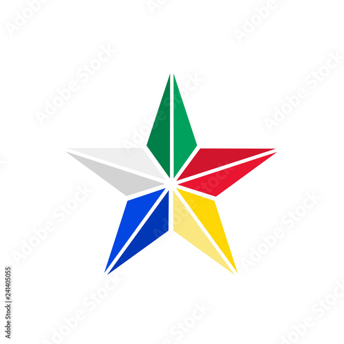 Druze star symbol of Druze religion Lebanon