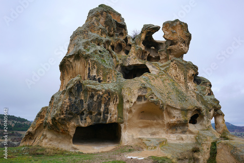 Ancient caves from Phrygian Valley, İhsaniye, Turkey