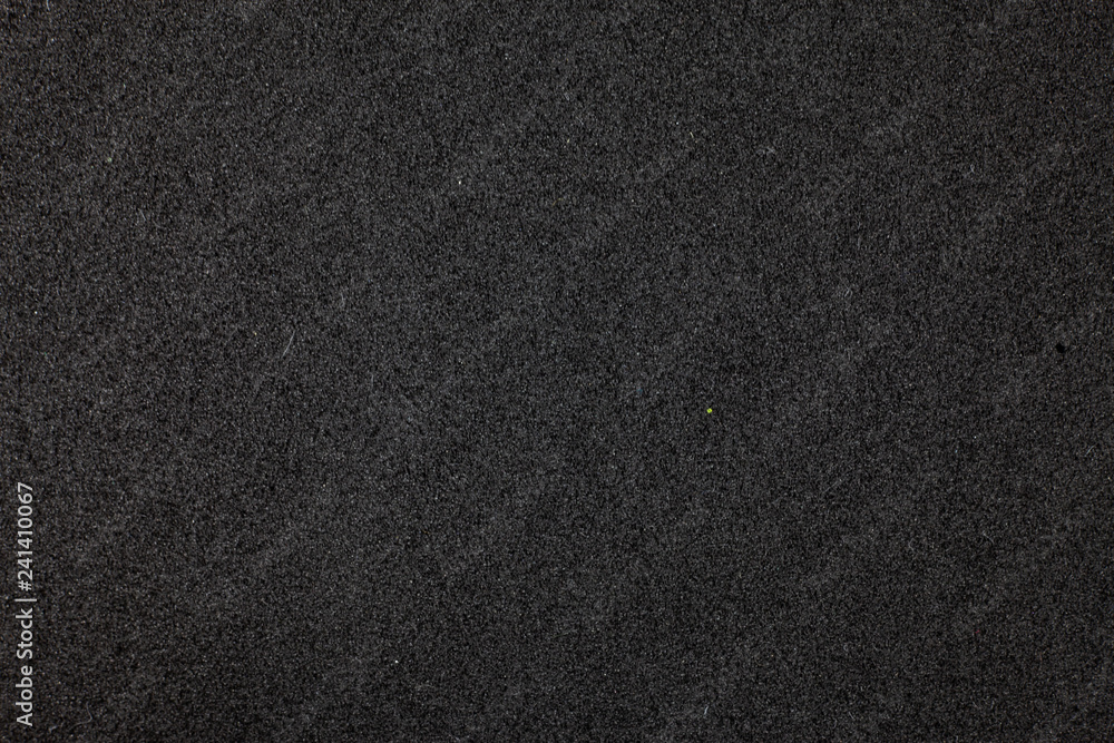 Black foam surface. Black foam surface.