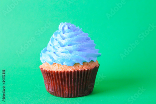 cupcakes on a bright background, birthday, party