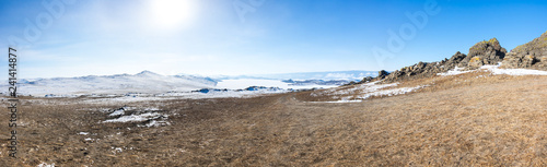Panoramic view of Olkhon Island