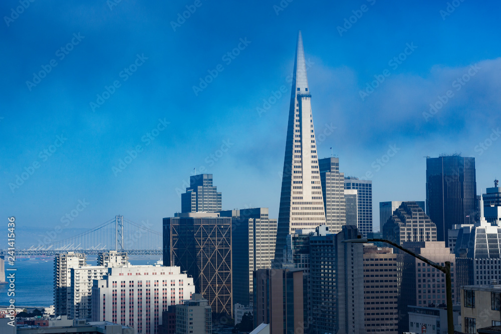 USA, California, San Francisco, High-rise buildings, Transamerica Pyramid USA, California, San Francisco, High-rise buildings, Transamerica Pyramid