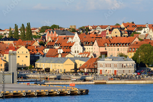 Blick auf Visby auf Gotland