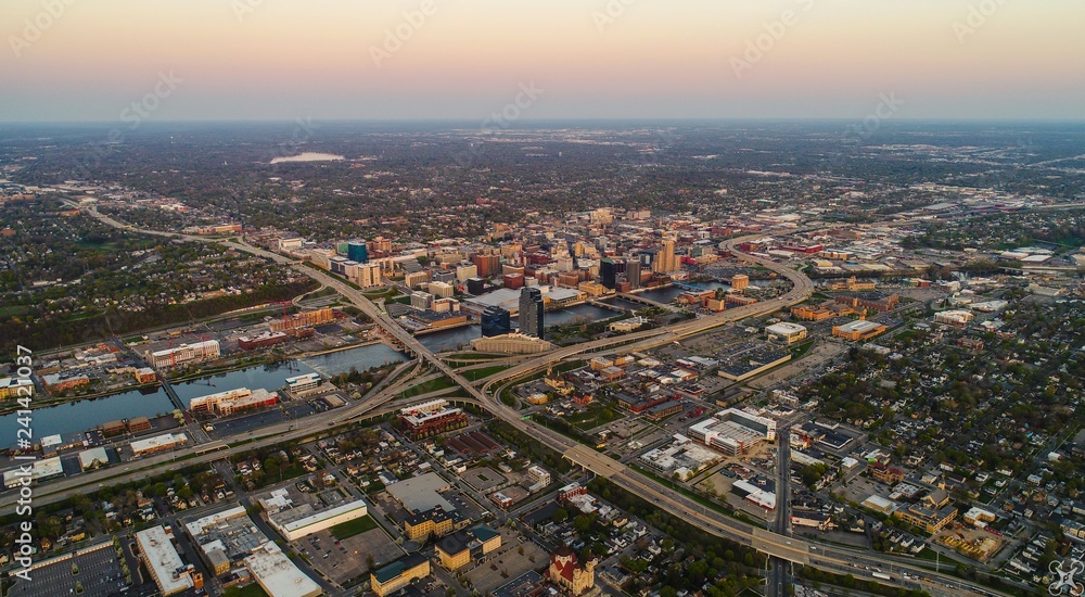 City Aerial Shot
