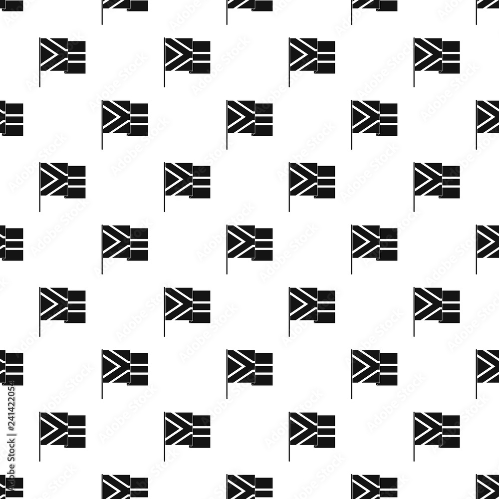 African flag pattern vector seamless repeating for any web design African flag pattern vector seamless repeating for any web design