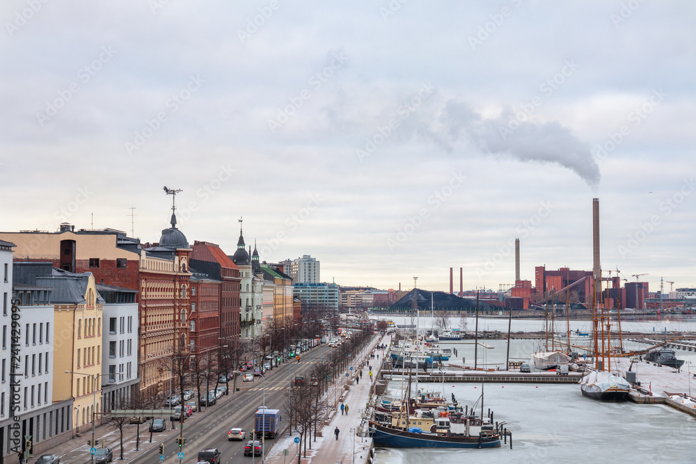 Obraz premium Widok na Helsinki