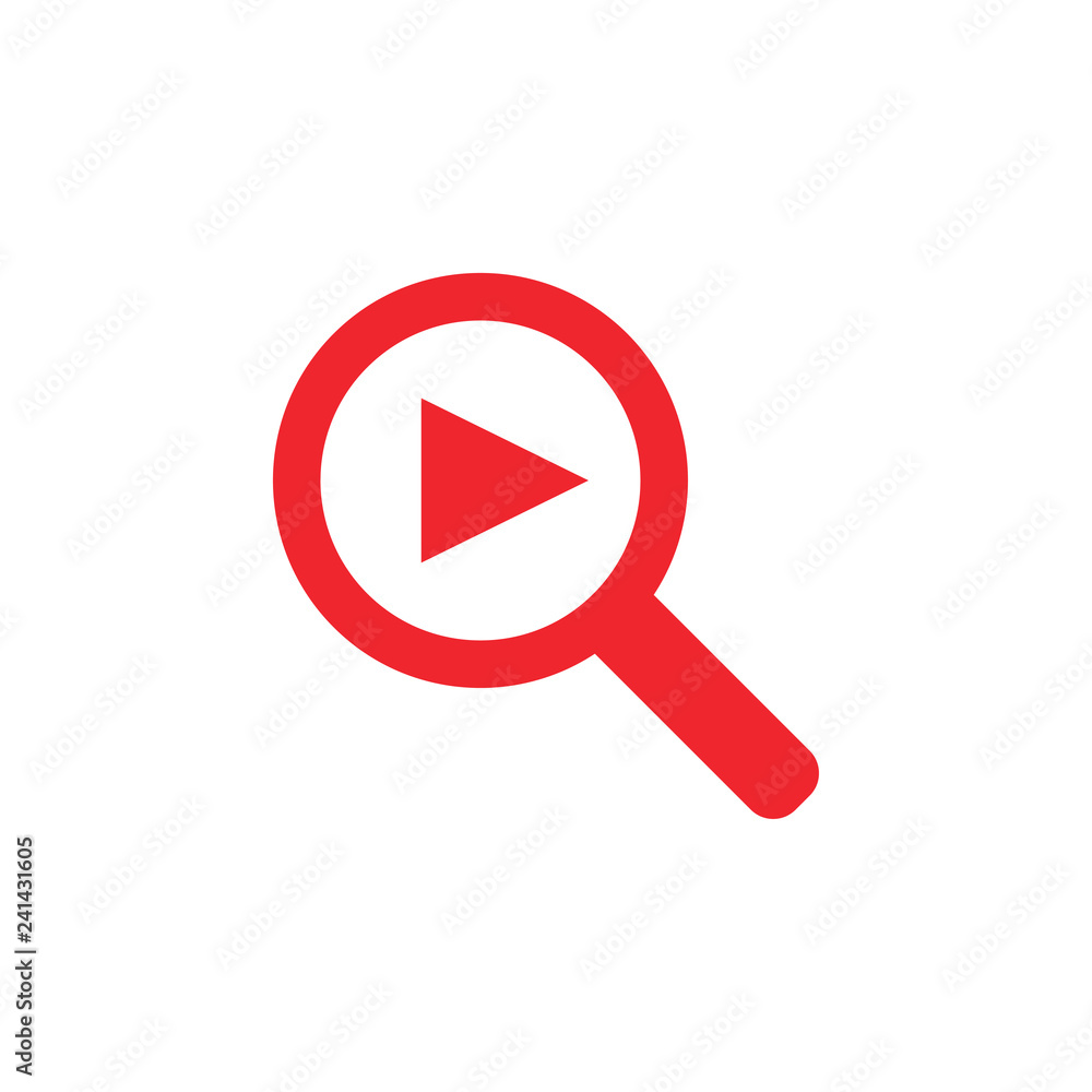 Magnifying glass graphic icon design template Magnifying glass graphic icon design template