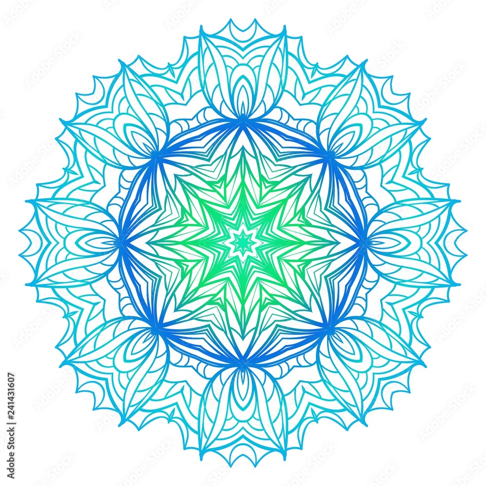 Mandala pattern. Traditional indian mandala. Orient tribal circle sign illustration. Vector illustration. Mandala pattern. Traditional indian mandala. Orient tribal circle sign illustration. Vector illustration.