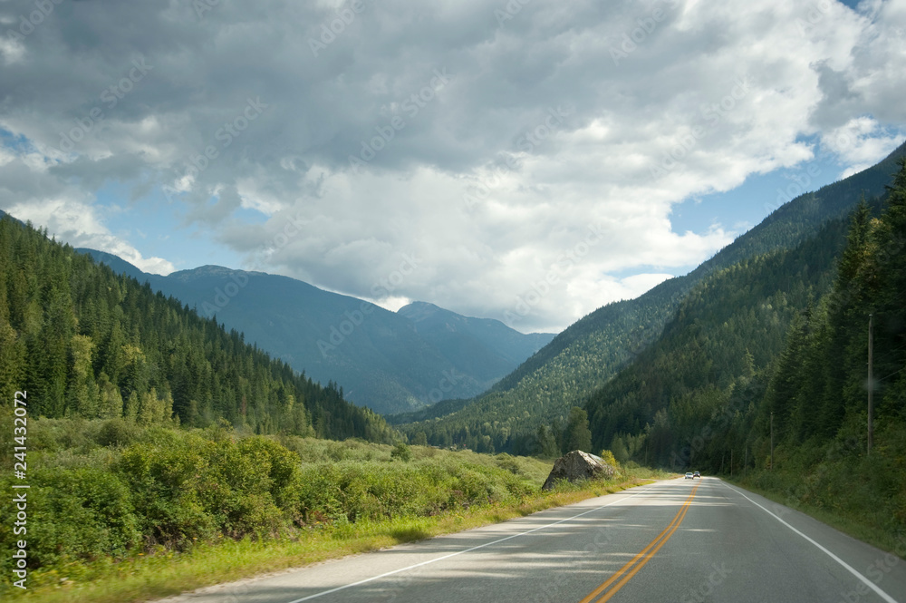 Strasse, British Columbia, Kanada Strasse, British Columbia, Kanada