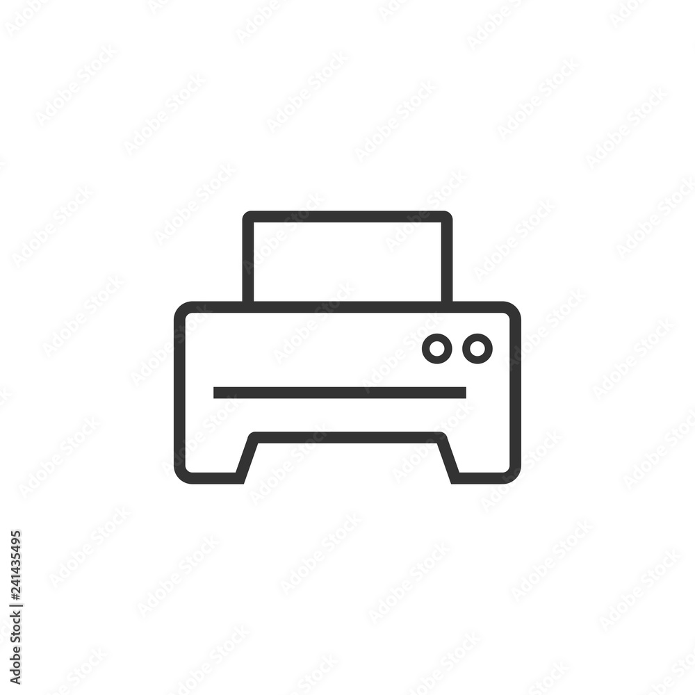 Printer graphic icon design template illustration Printer graphic icon design template illustration