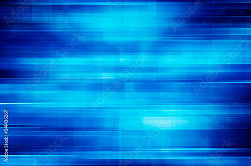 Blue motion blur abstract background