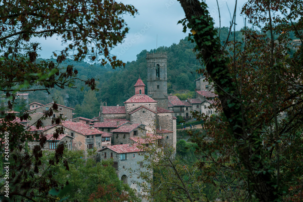 Rupit. Medieval village. Catalonia. Spain