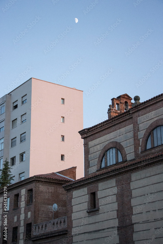Fototapeta premium Detalle de edificios