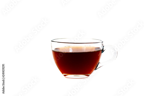 Cup of tea, isolated on white background