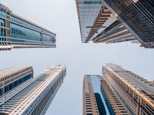 Skyscrapers in Dubai Marina