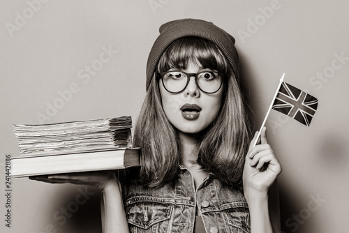 Portrait of young style hip...