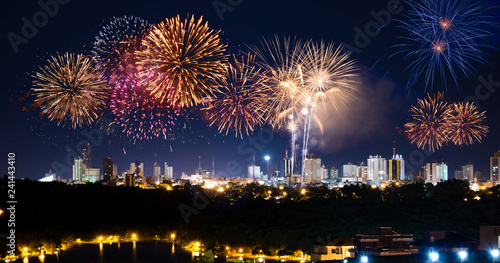 Fogos de artificio Brasil