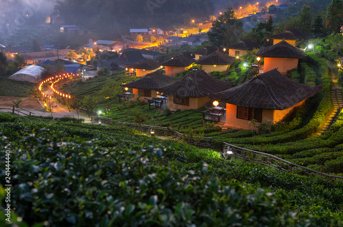 Sunrise at Ban Rak Thai. photo