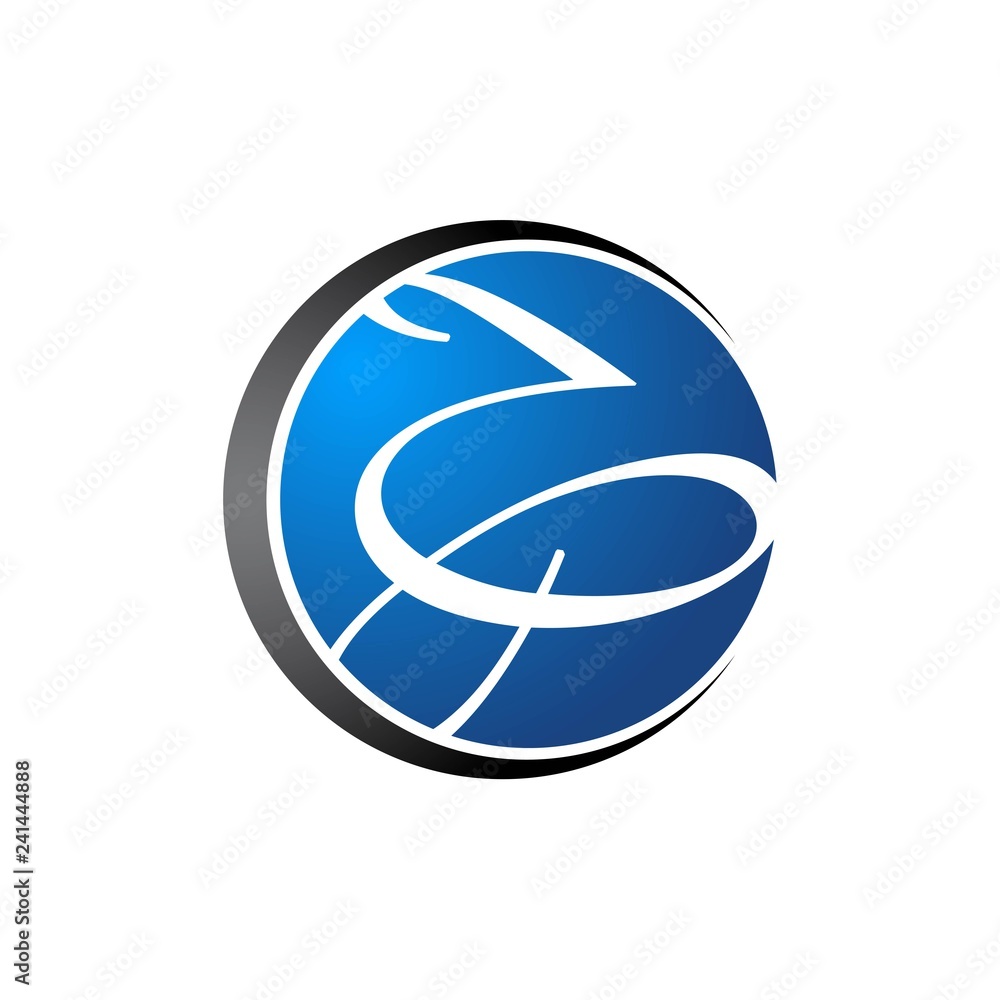 Abstract logo for business company. Corporate identity design element