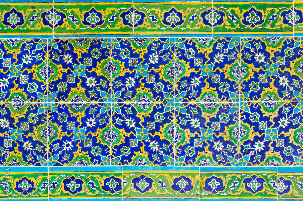 Fototapeta premium Photo of Iznik (mosaic) tiles of Istanbul