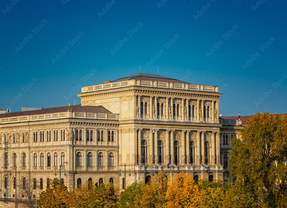 Fototapeta premium Building of Academy of Science (MTA), Budapest, Hungary
