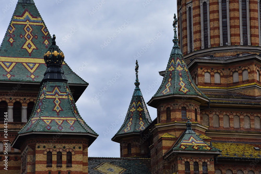 Naklejka premium Timisoara Orthodox Cathedral. TImisoara, Romania