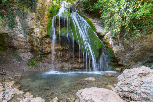 Dzhur-Dzhur - the Crimean, a 15-metre waterfall