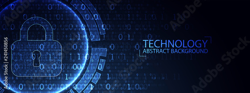 Secure digital space. Virtual confidential, programming protection.