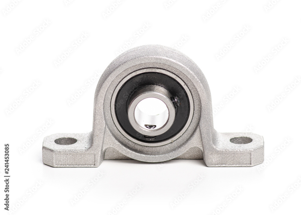 Bearing mount on a white background insolation Bearing mount on a white background insolation