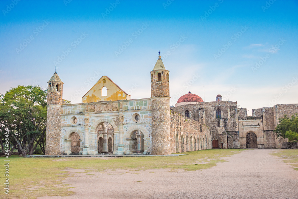 The ancient monastery of Cuilapam in Oaxaca, Mexico