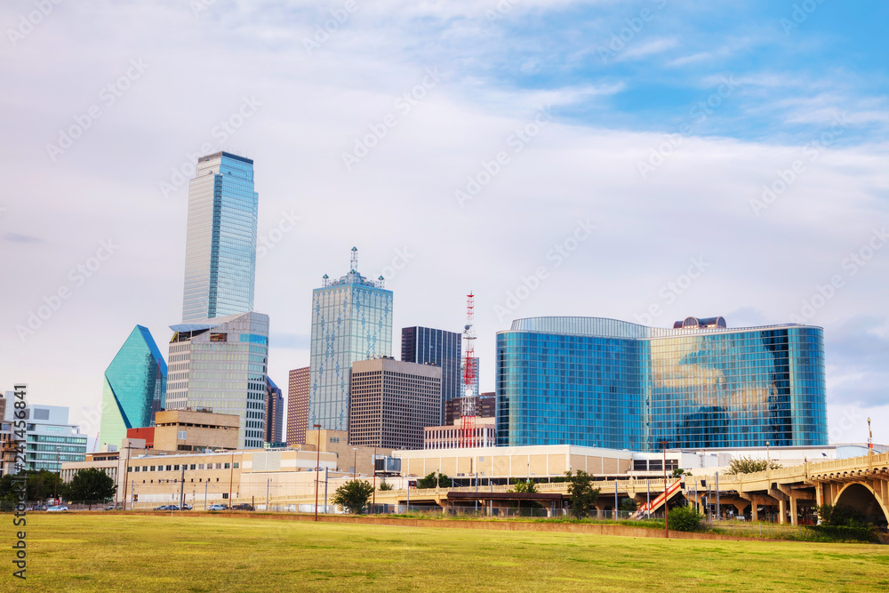Overview of downtown Dallas