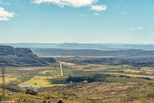 North-East view from the Pakhuis Pass in the Cederberg photo