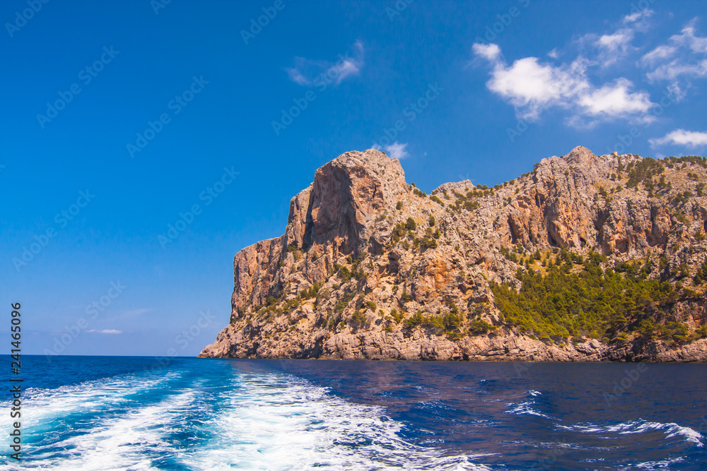 Fototapeta premium Seacoast of island Majorca. Near Cap de Formentor