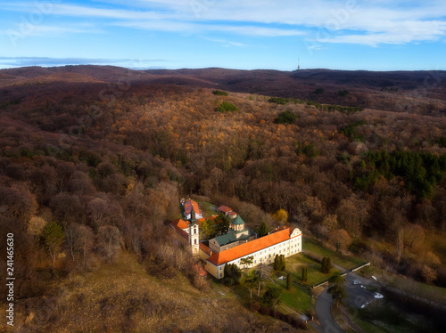 Novo Hopovo Monastery near Irig, Serbia photo