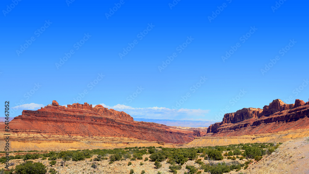 Fototapeta premium Canyon panoramic view in Utah, USA