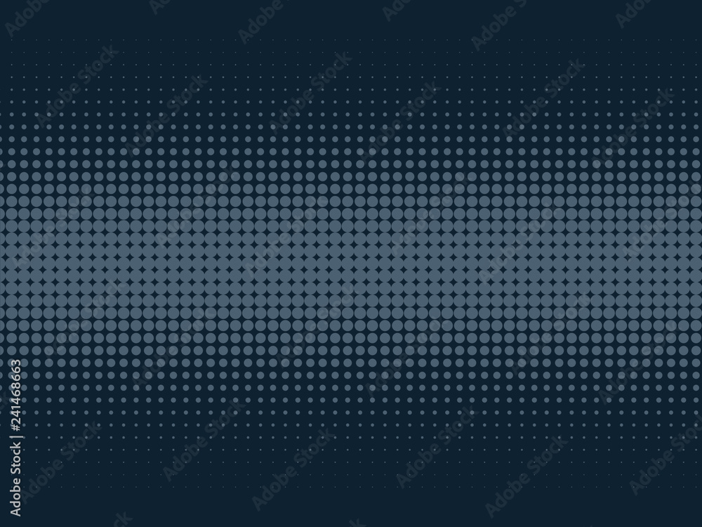 Abstract halftone dotted blue background Abstract halftone dotted blue background
