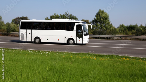 Obraz na plátně Bus tour