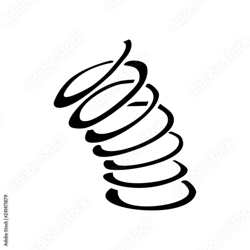 Spring icon. Vector Illustration
