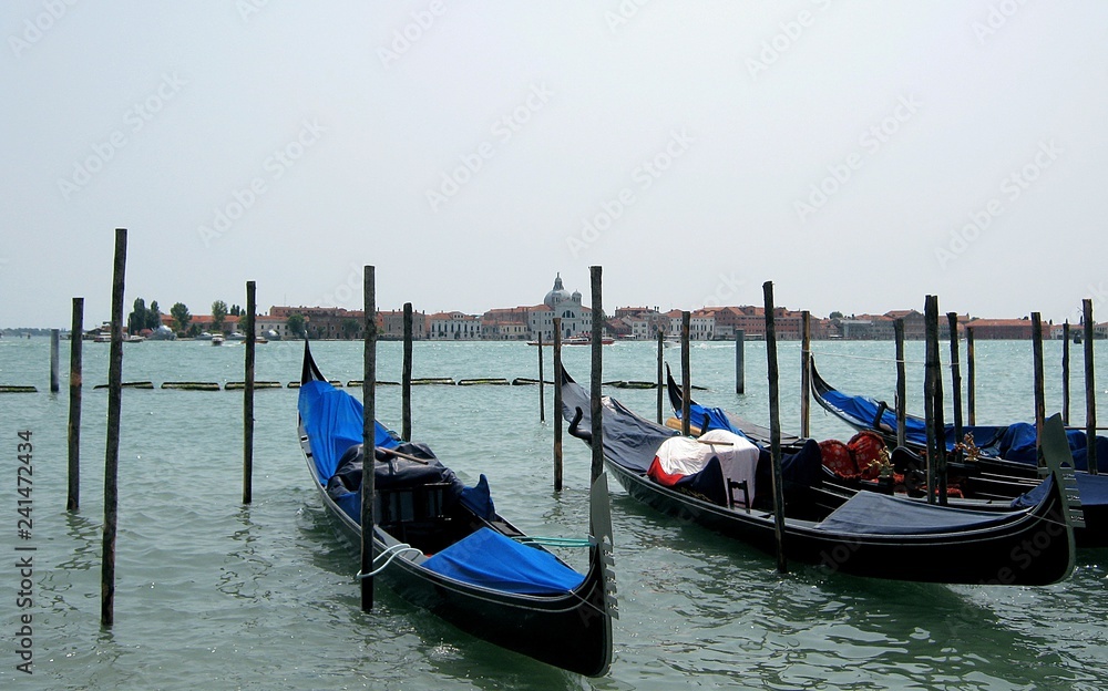 Panorama bay view in Venice. Italy