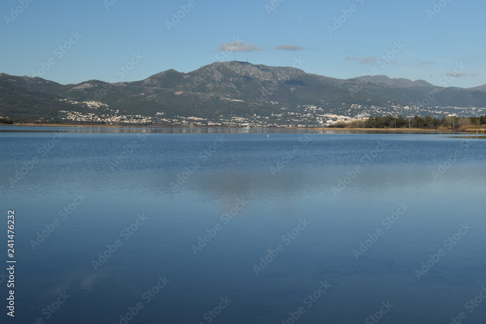 lake in the mountains