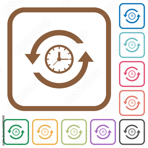 History simple icons