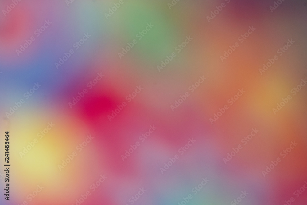 Golden Colorful blurred bokeh lights background. Abstract sparkles particle moving small large defocus different crystal plan shadow overlay blend screen modes, copy space for text logo