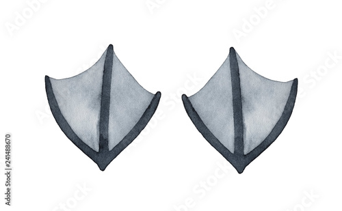 Slika na platnu Pair of duck webbed feet prints