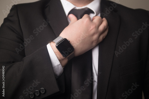 smart watch with suit