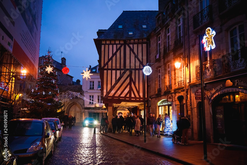 Dinan. Village of Bretagne, France